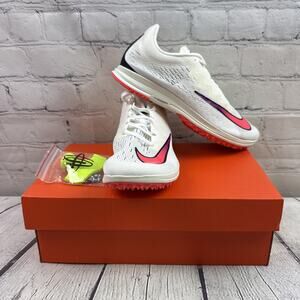 Nike Air Zoom Streak LT 4 Track Spikes - White/Jade - AQ3610-100 - Size M7 W8.5